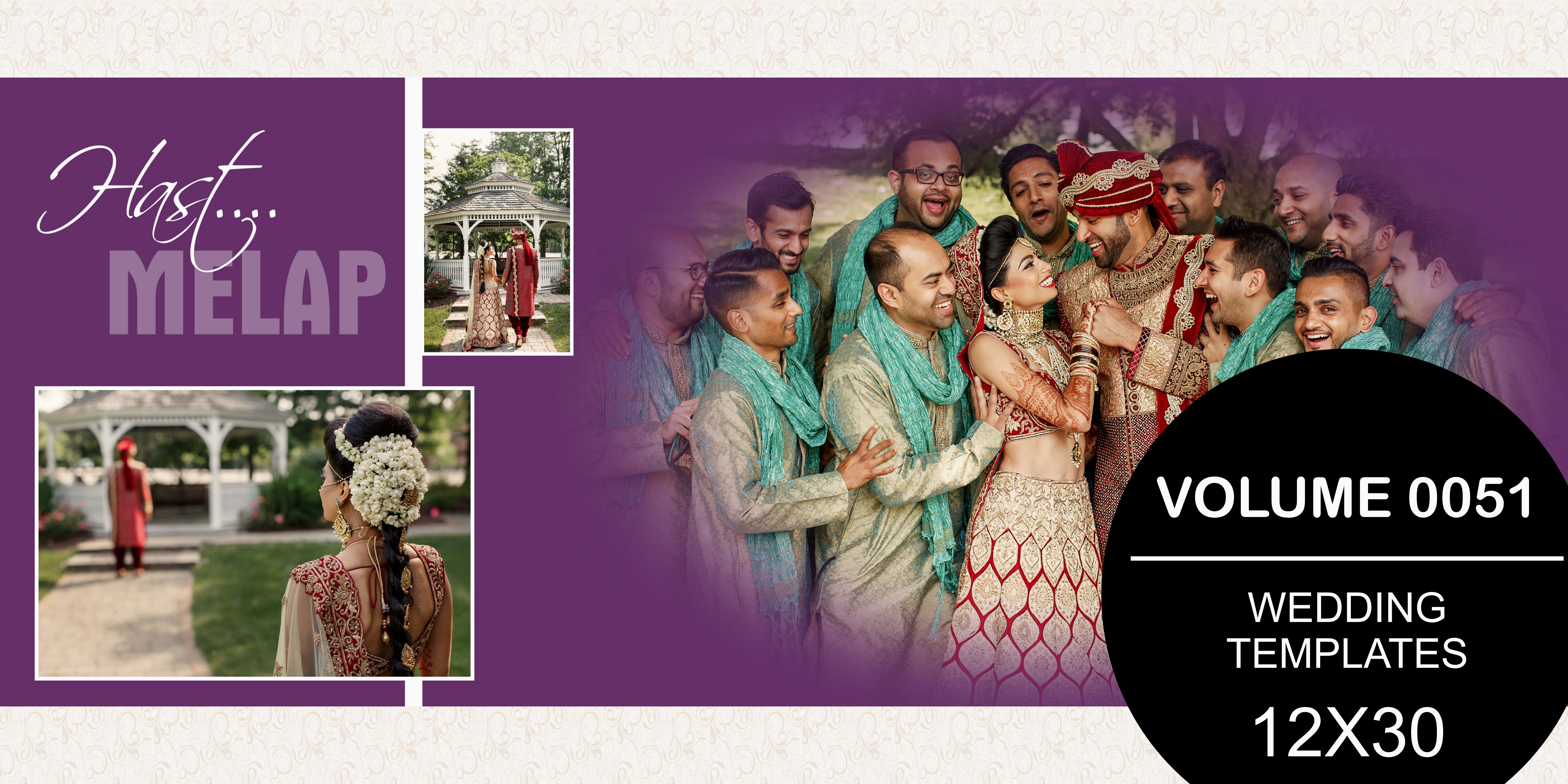 Wedding Templates 12X30 - 0051